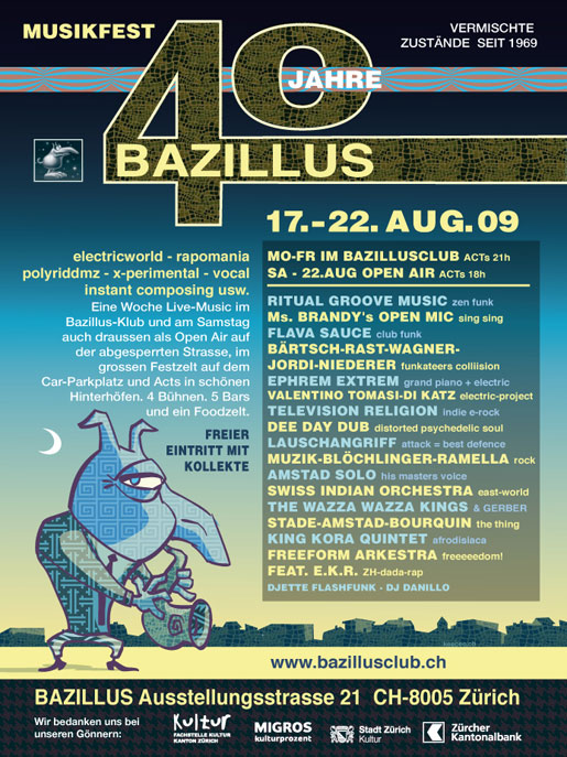 40 Jahre Bazillus Zürich