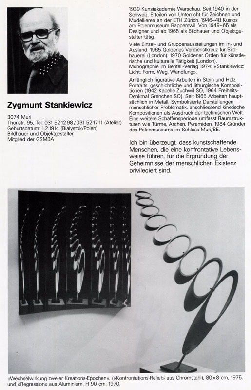 Zygmunt Stankiewicz ist gestorben
