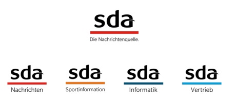 Nachrichtenagentur sda mit neuem Erscheinungsbild