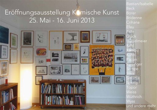 KomischeKunstEröffnung