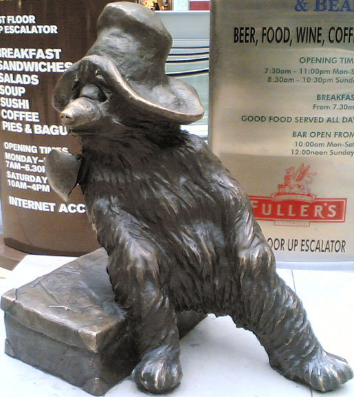 paddington statue