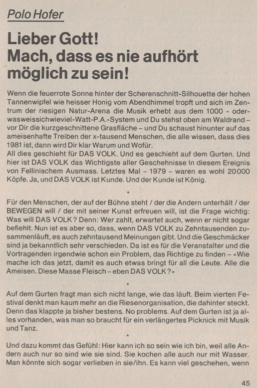 polo hofer gurtenbüechli