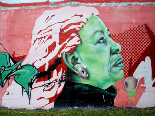 toni morrison graffiti
