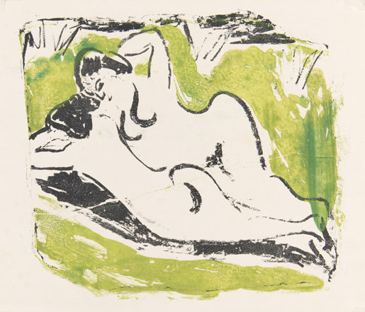 kirchner ernst ludwig sich sonnende badende