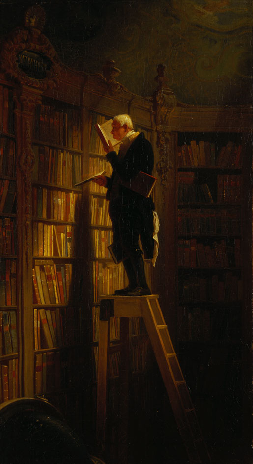 carl spitzweg bücherwurm