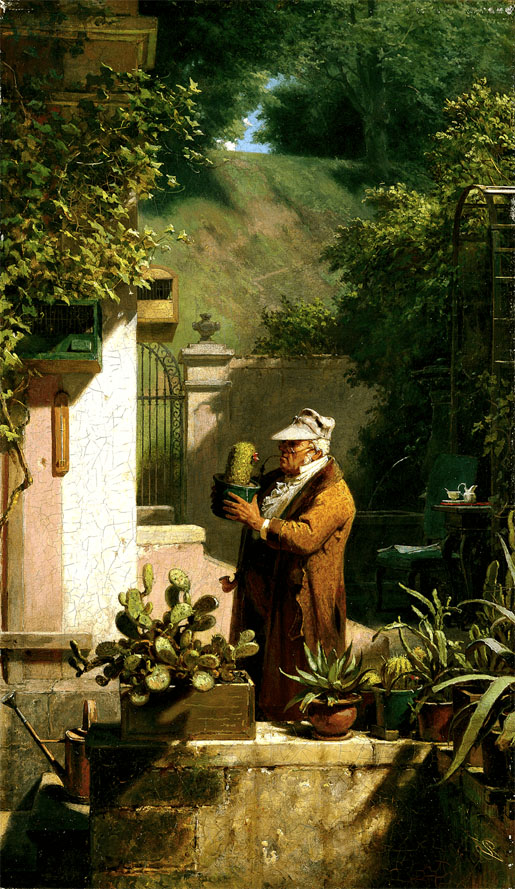 carl spitzweg kaktusfreund