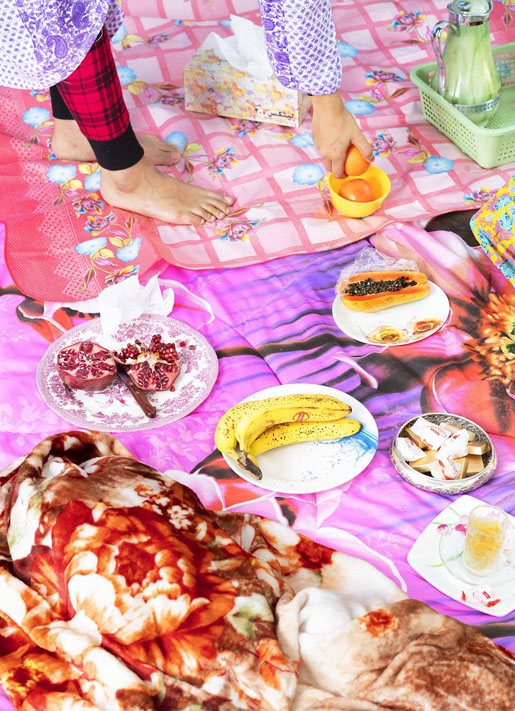 farah al qasimi lunch