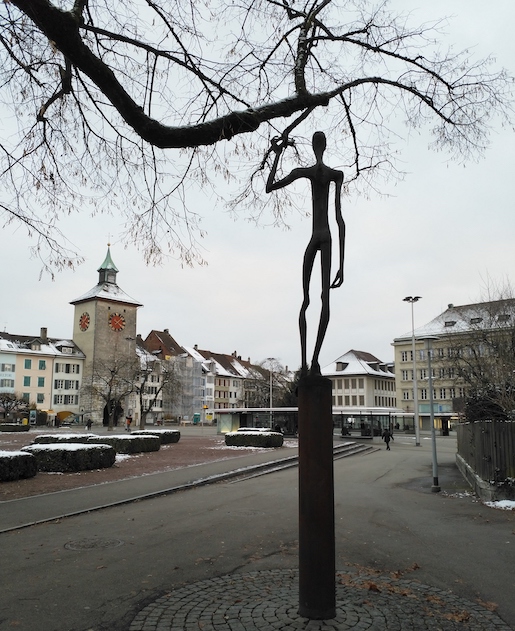 ZUM TOD DES SCHWEIZER BILDHAUERS SCHANG HUTTER