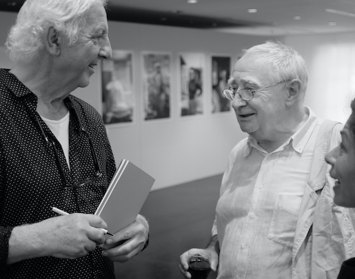 Fredi M. Murer mit Pio Corradi (l.) _ Foto © Edouard Rieben