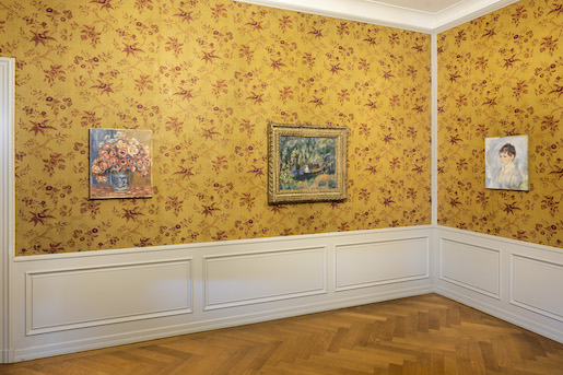 Ausstellungsansicht Renoir unplugged, 2022, Museum Langmatt, Baden