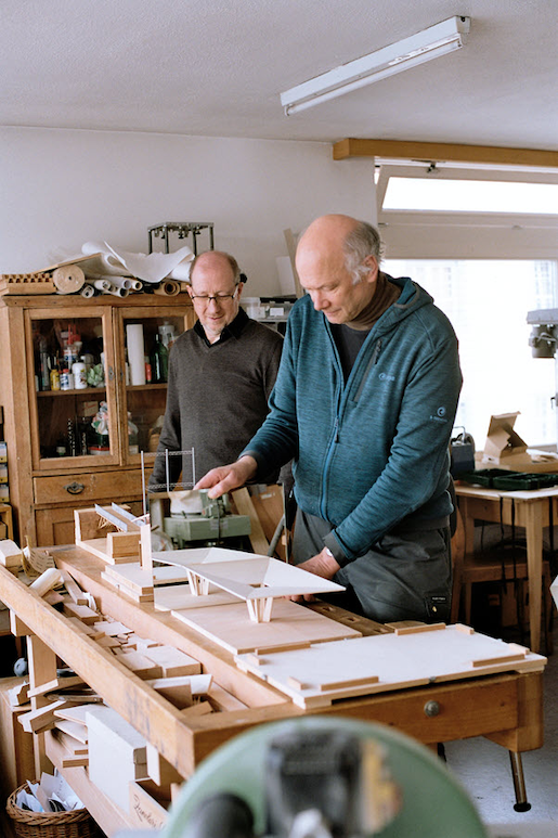 Jürg Conzett und Gianfranco Bronuini