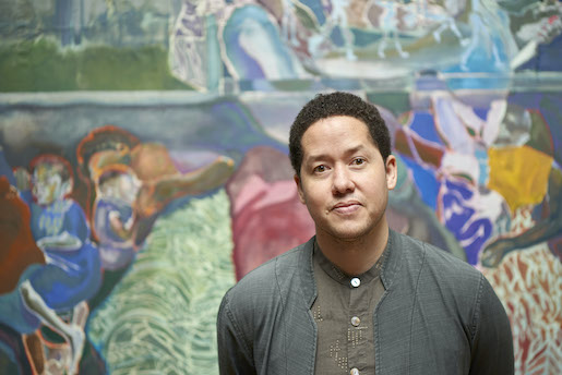 Bild: Michael Armitage, 2022. Photo: Philipp Hänger / Kunsthalle Basel