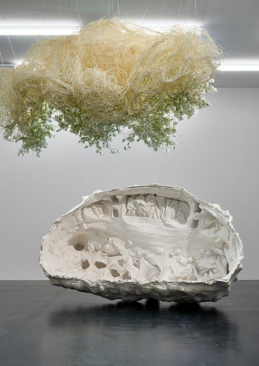 BLUMEN FÜR DIE KUNST Florale Interpretation: Luzia Fahrni, Küttigen Werk: Christian Gonzenbach, Amitlu Anec, 2012