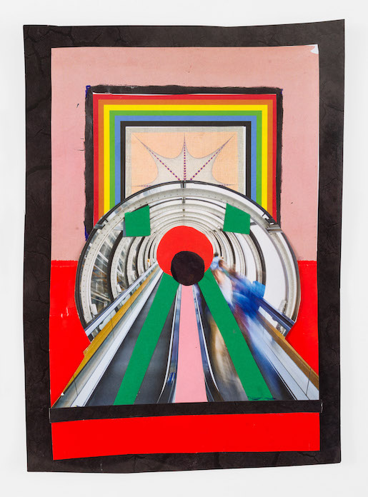 Bild: Elisabeth Wild, Ohne Titel, 2019, Collage auf Papier, 23 x 16.5 cm - Foto: © Ed Mumford