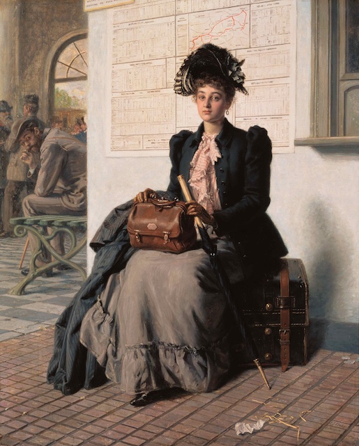 Evert-Jan Boks, Going Into the World, s. d. Huile sur toile, 103 × 83 cm. Courtesy Berko Fine Paintings, Knokke-Le Zoute, Belgique © Berko Fine Paintings, Knokke-Le Zoute, Belgique