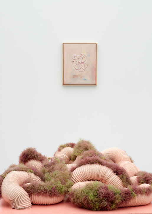 Florale Interpretation: Moira Müller-Rosselli, Arbedo Werk: Francisco Sierra, Posthum Study for OogGod, 2017 BLUMEN FÜR DIE KUNST