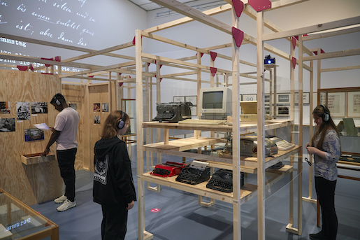 Schweizerische Nationalbibliothek_Aufgeschrieben_Ausstellungsansicht. Foto: NB, Simon Schmid