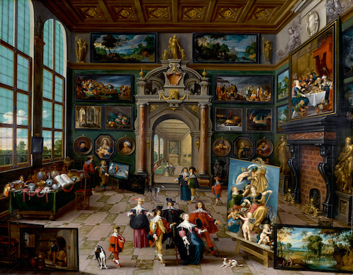 Cornelis I. de Baellieur, Galerie eines Sammlers, um 1640, Öl auf Holz. Privatsammlung, Dauerleihgabe an LIECHTENSTEIN. The Princely Collections, Vaduz-Vienna, Inv.-Nr. G 28 © LIECHTENSTEIN. The Princely Collections, Vaduz–Vienna