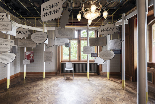 Sprechblasenwald © Noah Santer