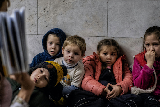 UNICEF-FOTO DES JAHRES 2022 - KIND SEIN IM CHAOS DER WELT