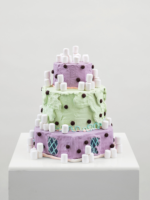 Gina Fischli, Schloss Babelsberg, 2019, FIMO Modelliermasse, Gips, 36 × 40 × 40 cm, Emanuel Hoffmann-Stiftung, Geschenk der Präsidentin 2022, Depositum in der Öffentlichen Kunstsammlung Basel, Foto: Tom Bisig, Basel, © Gina Fischli