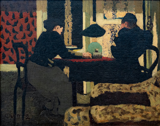 Édouard Vuillard, Marine (Saint-Jacut), 1909. Peinture à la colle sur papier marouflé sur toile, 70,8 x 87 cm. Collection particulière © photo Peter Schälchli, Zürich
