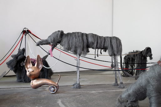 © Camille Henrot, Sweet Days of Discipline, Installationsansicht LOK by Kunstmuseum St.Gallen - Foto: Sebastian Stadler