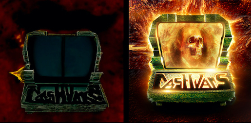 Simon Denny, Guile Twardowski, Cosmographia (presented with Folia.app), Dotcom Seance: cashwars.com (1999-2001), 2021-2022, Courtesy of the artists