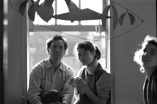Peter Bally: Rosellina und Werner Bischof, New York, 1953 © Peter Bally