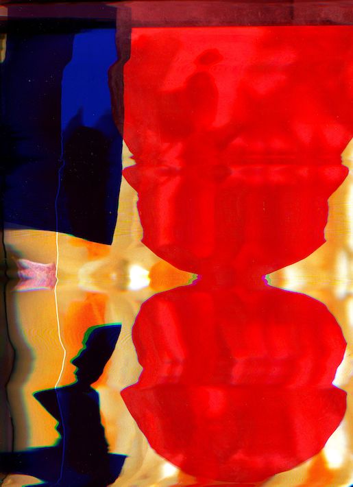 © Christelle Boulé, Synesthesia #2, experimentellerScan, Unikat, 2023