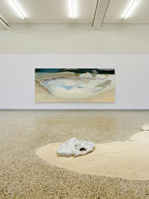 Ausstellungsansicht Dimitra Charamandas, Tides, Kunstmuseum Solothurn, 2023 - Foto: David Aebi