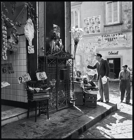 Ernst Scheidegger, Metzgerei in Süditalien, um 1948Lambda Print© Stiftung Ernst Scheidegger-Archiv, Zürich