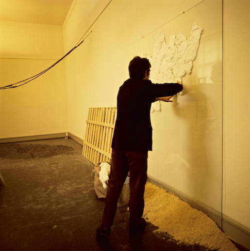 Giovanni Anselmo an der von Harald Szeemann kuratierten Ausstellung 