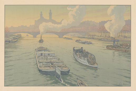 Henri Rivière, Palais du Trocadéro, Blatt 8 aus der Folge 