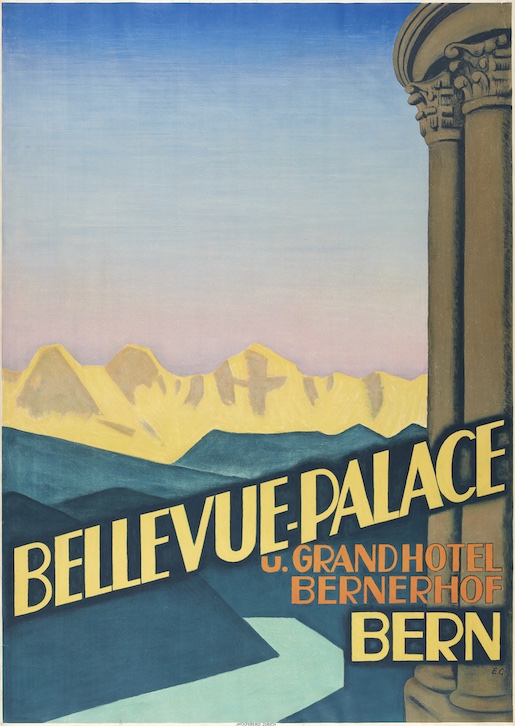 Werbeplakat von Emil Cardinaux, 1934, https://www.recherche-plakatsammlungbasel.ch/objects/36169