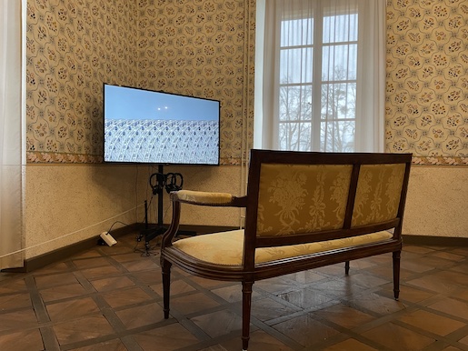Chambre aux fleurs © Musée du papier peint Mézières