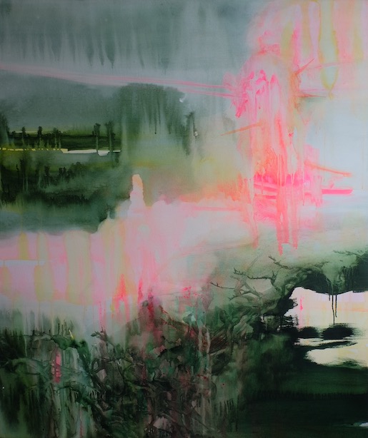 Bild: © Christina Gähler, Dorn, 2023, Acryl und Öl auf Baumwolle