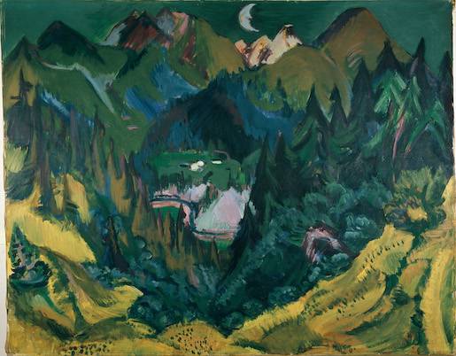 Ernst Ludwig Kirchner, Junkerboden, 1919, Öl auf Leinwand, 95,5 cm x 120,5 cm, Kunstmuseum Bern, Legat Eberhard W. Kornfeld