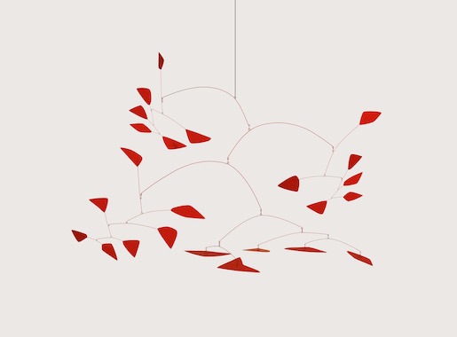 11. Alexander Calder Quatre systèmes rouges 1960 Ferro e acciaio dipinto 55 × 200 × 200 cm Louisiana Museum of Modern Art, Humlebæk, Denmark. Donation: The New Carlsberg Foundation. Photo credit: Louisiana Museum of Modern Art / Poul Buchard / Brøndum & Co © 2024 Calder Foundation, New York / Artists Rights Society (ARS), New York