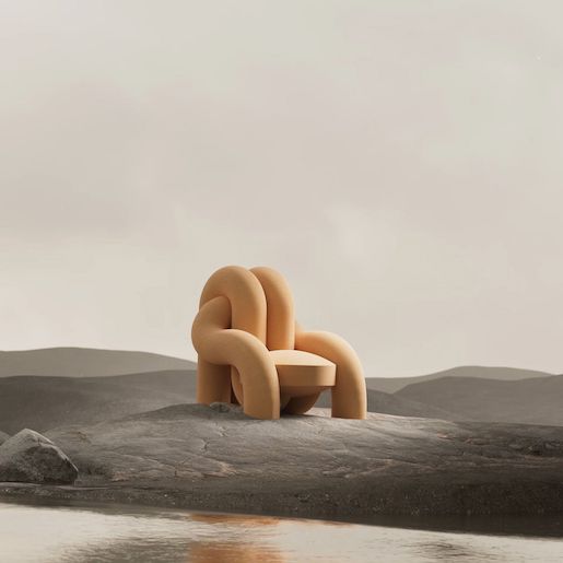 Bild: Andrés Reisinger, The Shipping, Tangled, 2021 © Reisinger Studio
