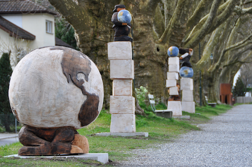 Werke von Karin Hofer, Schweiz - Foto: © Armando Bianco