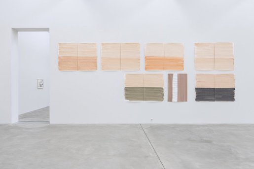 Silvia Bächli, Ausstellungsansicht 