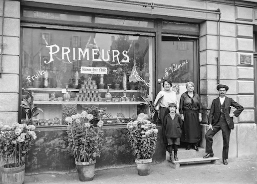 Primeurs S.Valmore, Monthey, vers 1925 © Charles Siebenmann, Vieux-Monthey, Médiathèque Valais - Martigny