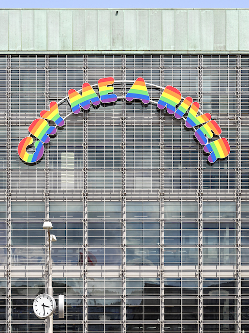 Ugo Rondinone, cry me a river, 1997–2024, Neon, 1006 × 606 × 10 cm, Courtesy of the artist, Kunstmuseum Luzern, 2024