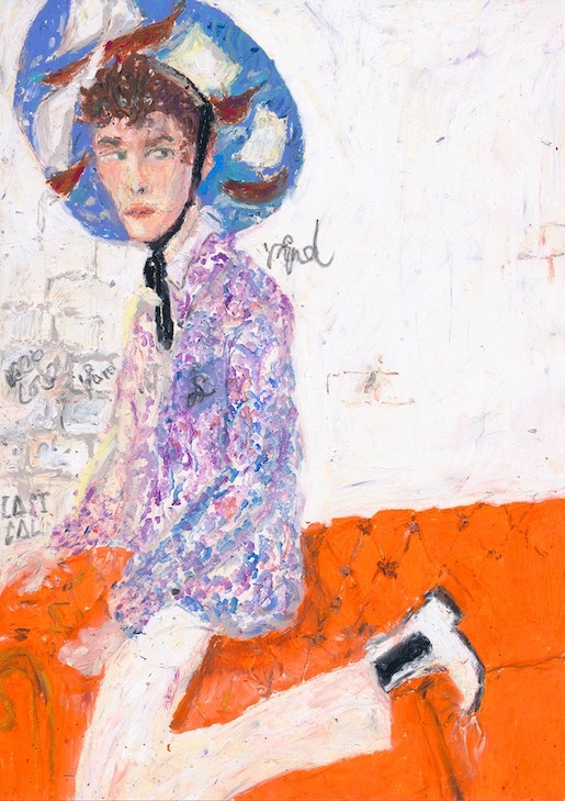 © Selina Lutz, Mothers, 2018, Ölpastell auf Papier, 29,7 x 21 cm, https://selinalutz.ch/app/uploads/2023/04/Selina_Lutz_Dossier_Web_23.pdf