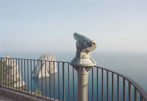 Luigi Ghirri, Capri, 1981. C-print, new print (2008). Eredi di Luigi Ghirri. Courtesy Eredi di Luigi Ghirri. © Eredi di Luigi Ghirri