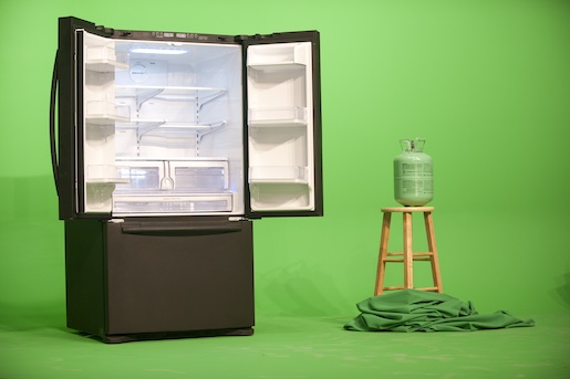 Mark Leckey, GreenScreenRefrigeratorAction, 2010, Courtesy der Künstler und Gladstone Galerie, New York/Brüssel
