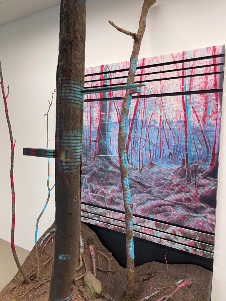 Ausschnitt aus der Installation von Fabienne Baumann und Gedeon Regli (Foto: zvg).