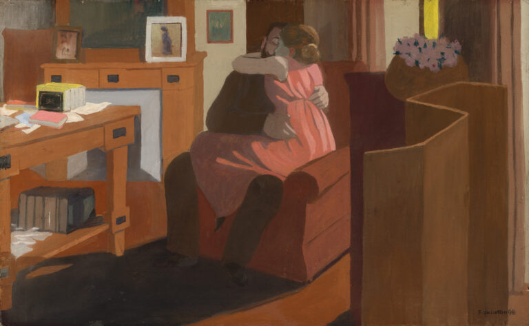 Félix Vallotton, Cinq heures, 1898, Musée cantonal des Beaux-Arts de Lausanne, Vallotton Forever. La rétrospective. Collection particulière - Photo: Droits réservés