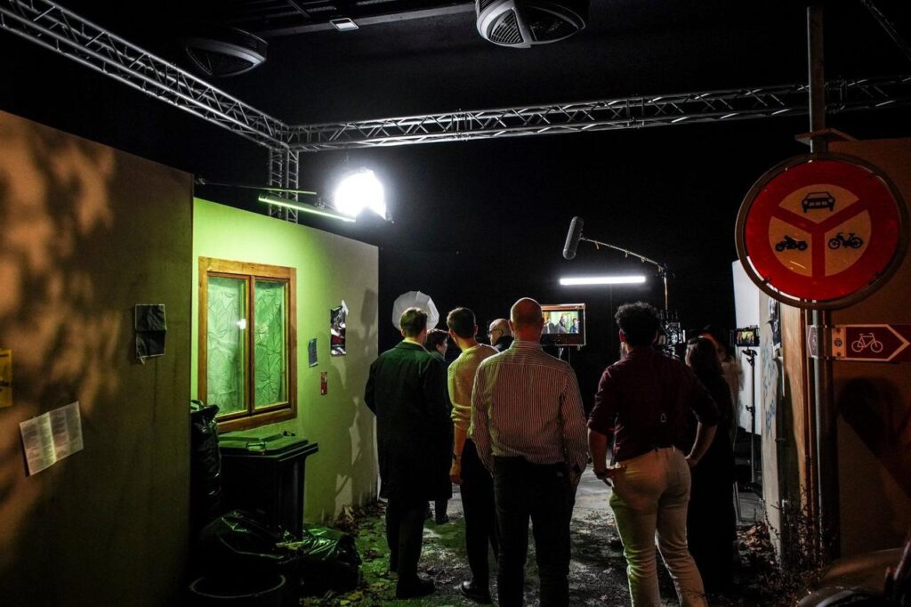 Image: Lors de l’ouverture du Studio13 à Sion. © Valais Films, Esteban Becerrat